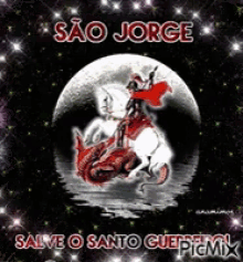 Santo São Jorge GIF - Sao Jorge Slay Dragon GIFs