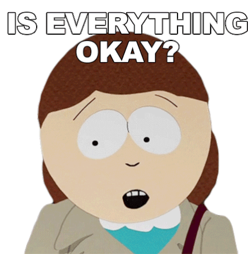 Is Everything Okay Liane Cartman Sticker - Is Everything Okay Liane Cartman South Park Stickers