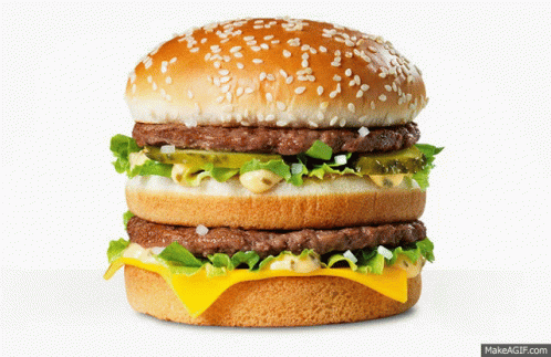 Mcdonalds Big Mac Gif Mcdonalds Big Mac Burger Gifs Entdecken Und Images