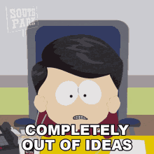 Completely Out Of Ideas Stan Marsh GIF - Completely Out Of Ideas Stan Marsh South Park GIFs