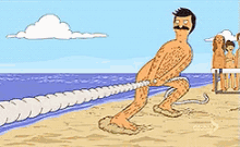 Naked Bob GIF - Tug Of War Cartoon Naked GIFs