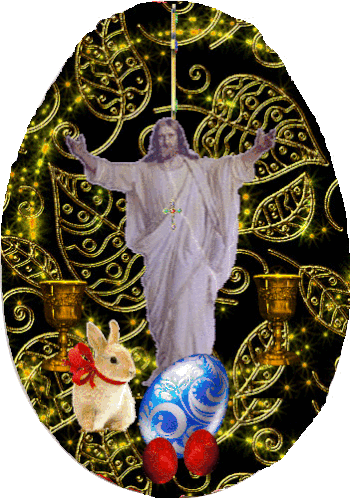 Húsvét Easter Sunday Sticker - Húsvét Easter Sunday Happy Easter Stickers