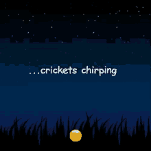 Night Crickets Chirping GIF - Night Crickets Chirping Silent GIFs