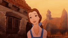 Belle Beauty And The Beast GIF - Belle Beauty And The Beast Bonjour GIFs