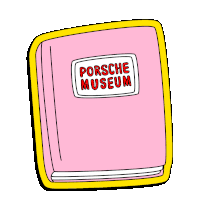 Porsche Museum Sticker