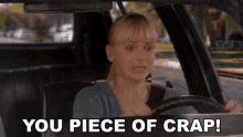 You Piece Of Crap Christy Plunkett GIF - You Piece Of Crap Christy Plunkett Anna Faris GIFs
