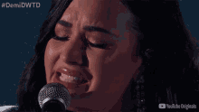 Singing Demi Lovato GIF - Singing Demi Lovato Demi Lovato Dancing With The Devil GIFs