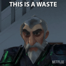 This Is A Waste Merlin GIF - This Is A Waste Merlin Trollhunters Tales Of Arcadia GIFs