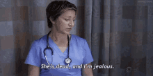 Happy Nurses Day! GIF - Nurse Jackie Shes Dead Im Jealous GIFs