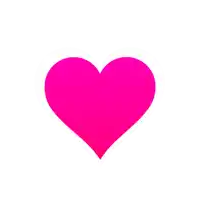 a pink heart with a red rose on it