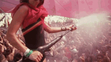 Water Spray Concert GIF - Water Spray Concert Audience GIFs