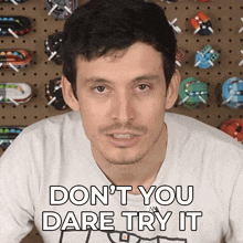 Dont You Dare Try It Devin Montes GIF - Dont You Dare Try It Devin Montes Make Anything GIFs