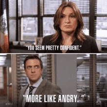 You Seem Pretty Confident Angry GIF