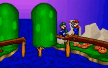 Mario Teaches Typing Diving GIF - Mario Teaches Typing Diving Snorkel GIFs