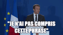 Je N'Ai Pas Compris Cette Phrase GIF - Incomprehension Emmanuel Macron GIFs