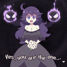 hex maniac pokemon goth ghost bride