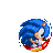 Sonic Spinning Sticker - Sonic Spinning Stickers