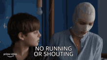 No Running Or Shouting Mother GIF - No Running Or Shouting Mother Elias GIFs