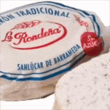 a close up of a package that says la rondera