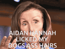 Aidan Hannah Nancy Pelosi GIF - Aidan Hannah Nancy Pelosi GIFs