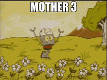 Mother 3 Robot Jones GIF - Mother 3 Robot Jones Sunflower Fields GIFs