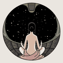 Chakra Meditate GIF - Chakra Meditate Space GIFs