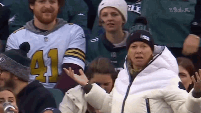 Eagles Eagles Fan GIF - Eagles Eagles Fan Philadelphia - Discover & Share  GIFs