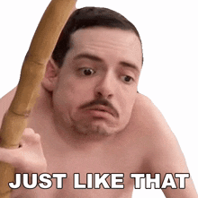 just like that ricky berwick without trouble without a hitch