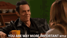 You Are Way More Important You Are Way More Valuable GIF - You Are Way More Important You Are Way More Valuable You Are A Bigger Deal GIFs