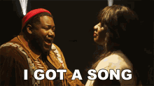 I Got A Song For You Michael Trotter Jr GIF - I Got A Song For You Michael Trotter Jr Tanya Trotter GIFs