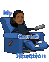 My Current Situation Sticker