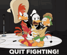 ducktales ducktales2017 three caballeros quit fighting quit it