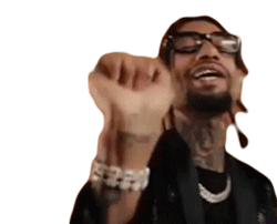 Pnb Rock Knock Knock Sticker - Pnb Rock Knock Knock Hey There Stickers