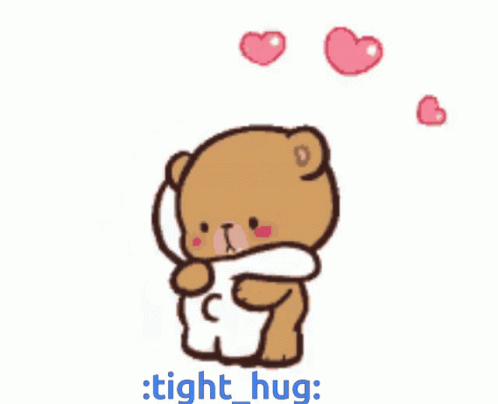 Cute Bear Cute GIF - Cute Bear Cute Hug - Discover & Share GIFs