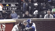 Interesting Stuff Going On Behind Home Plate GIF - Comedy Funny Sports GIFs