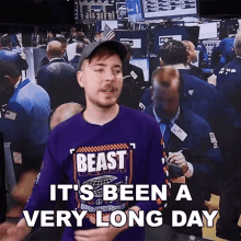 Its Been A Very Long Day Jimmy Donaldson GIF - Its Been A Very Long Day Jimmy Donaldson Mrbeast GIFs