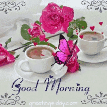 Good Morning Greetings GIF - Good Morning Greetings Coffee GIFs