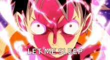 Let Me Sleep One Piece GIF