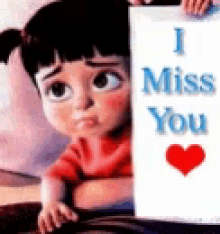 boo i miss you imy monster inc