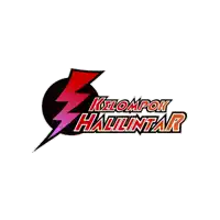 a logo that says kilompok halilintar with a lightning bolt