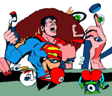 daxnorman gift sticker transformers superman