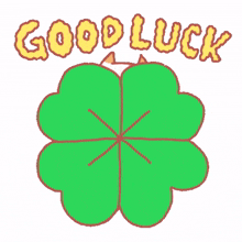 good luck best wishes lucks luck clover
