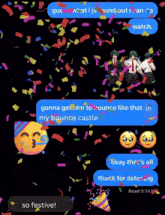 a screenshot of a text message that says guess what i 'm found or i can do watch