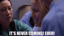 Glee Quinn Fabray GIF - Glee Quinn Fabray Its Never Coming Ever GIFs
