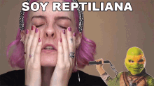 Soy Reptiliana Karen Bachini GIF - Soy Reptiliana Karen Bachini Reptiliana GIFs