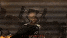 a picture of a fire with the number 8888 in the corner