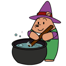bad witch good witch baba yaga wizard stirring the pot