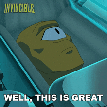 Well This Is Great Allen The Alien GIF - Well This Is Great Allen The Alien Invincible GIFs