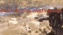 War Machine Party Hard GIF - War Machine Party Hard Robot GIFs