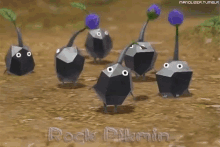 Rock Excited GIF - Rock Excited Pikmin GIFs